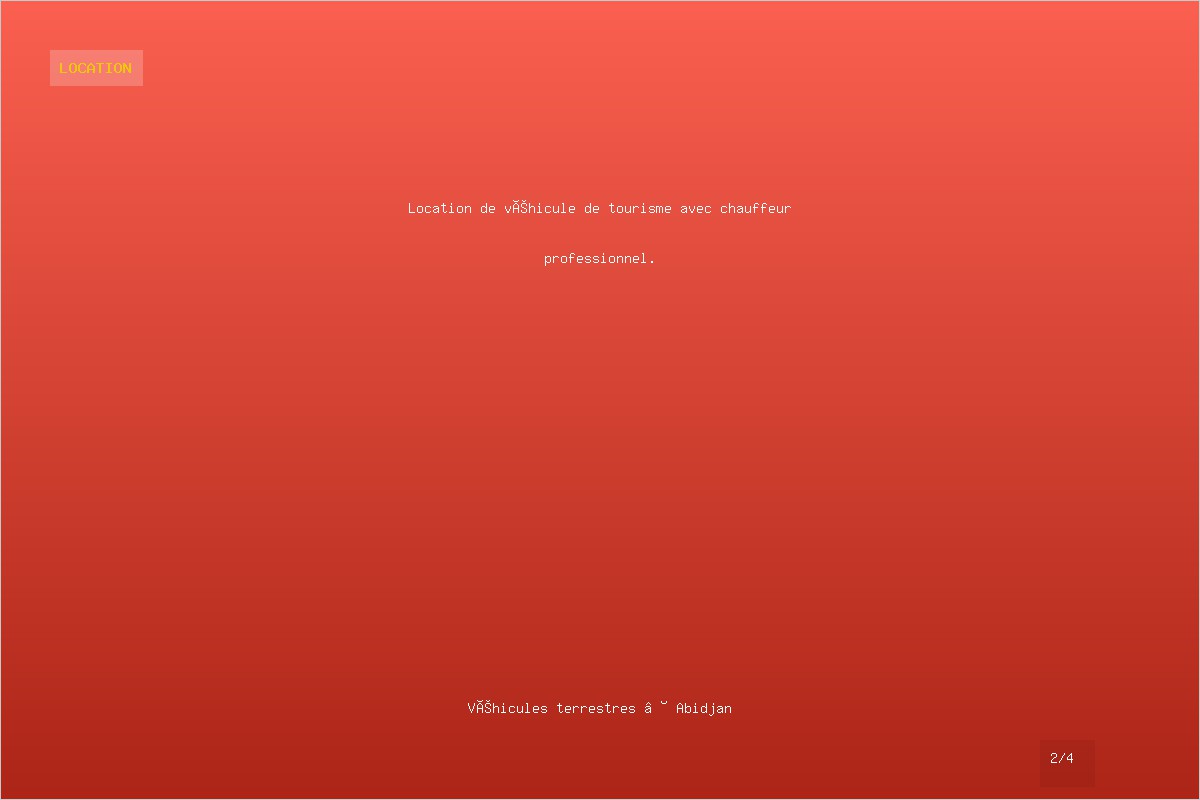 Location de véhicule avec chauffeur - Image 2