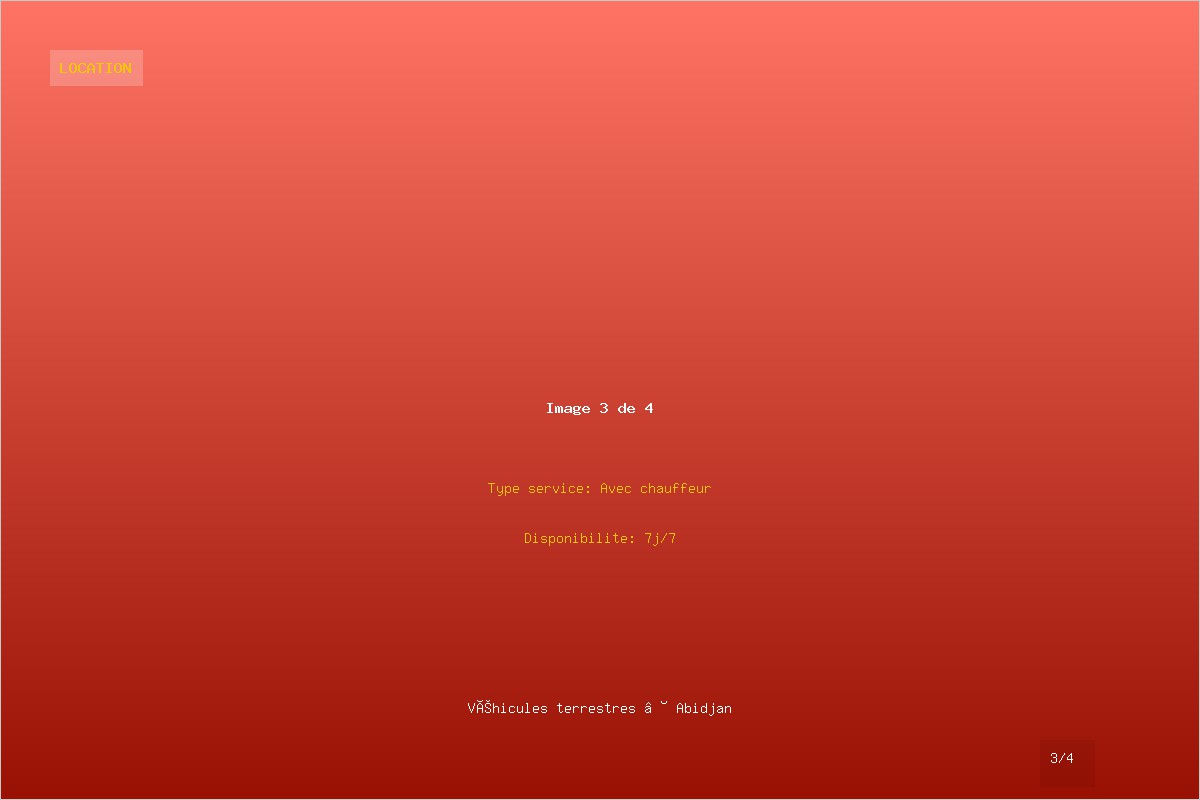 Location de véhicule avec chauffeur - Image 3
