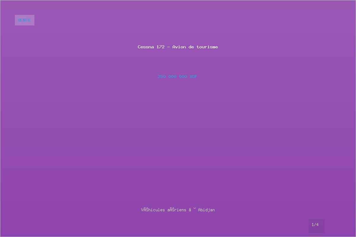 Cessna 172 - Avion de tourisme